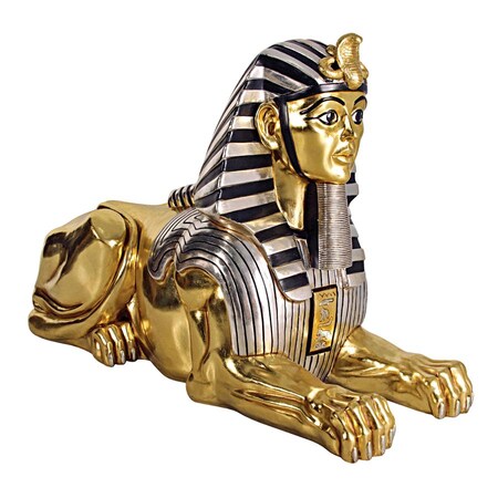 Design Toscano Grand Gilded Egyptian Sphinx Statue NE74547 | Zoro